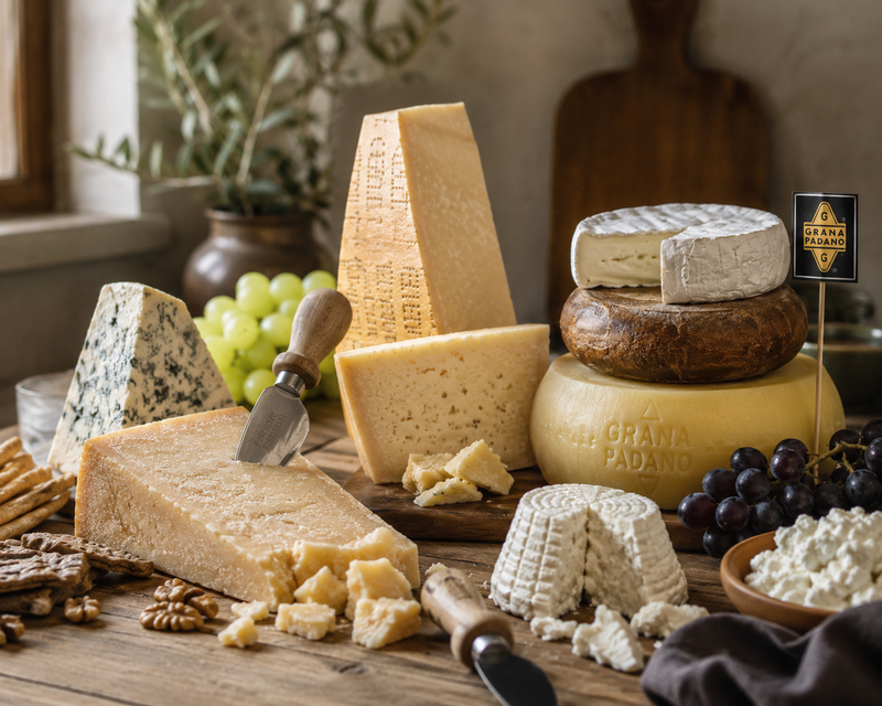 Dlhozrejúce syry — Parmigiano Reggiano a ďalšie